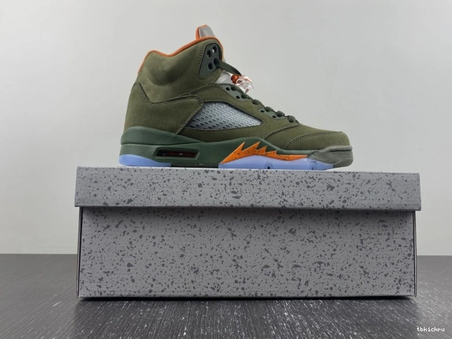 Reps TBkick 5 Air Jordan Olive DD0587-308 0821